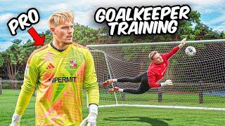 Training with a Pro Goalkeeper | Player Series | Episode 7