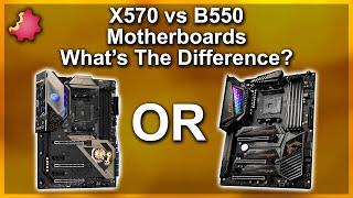 AMD Motherboard Breakdown: X570 vs. B550 — Spotting the Pros and Cons! 