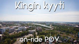 Kingin kyyti - on-ride POV - Linnanmäki (4K)