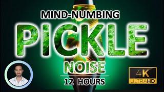 Mind Numbing Pickle Sleep Noise | Rapid Deep Sleep | 12 Hours | BLACK SCREEN | Anxiety Relief