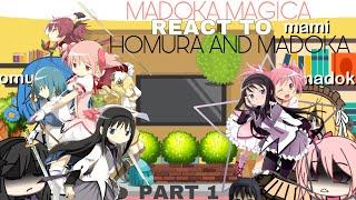 madoka magica react to homura and madoka - part 1/3 homura -