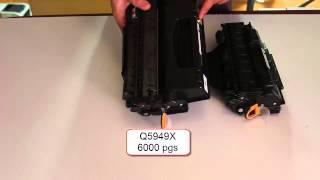 DIFFERENCE BETWEEN HP Toner Cartridge Q5949A AND HP Toner Cartridge Q5949X