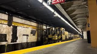 MTA New York City Subway 1983 GE R77 Model SL50 884 & 1977 GE R52 77 @ 7th Avenue