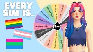 Every Sim is a Different Pride Flag | The Sims 4