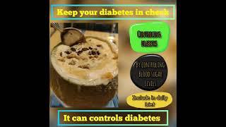 it's controls your blood sugar levels, by including daily diet of Muskmelon