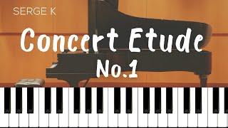 Serge K - Concert Etude No.1 in G Minor