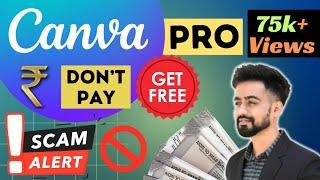 FREE CANVA PRO LIFETIME | Easy Steps | Pro features for free