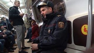 Член перед лицом 4. Пранк в Метро