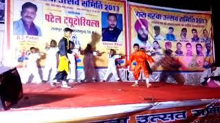 karate master Neelkanth sahu and thair Students in ras garba