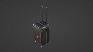 Design Luggage News Simple | Animasi Blender 3D