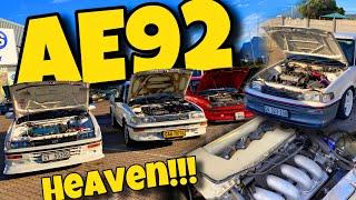 TOYOTA COROLLA AE92 | 2ZZGE, 3SGE, 4AGE, 7AFE , 4AFE , 4AF engine and exhaust sounds plus more!!!