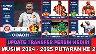 BERITA TRANSFER PELATIH & PEMAIN BARU PERSIK KEDIRI 2024 - 2025 PUTARAN KE 2 | BERITA PERSIK KEDIRI