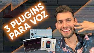 Mis TOP 3 PLUGINS para MEZCLA de VOZ