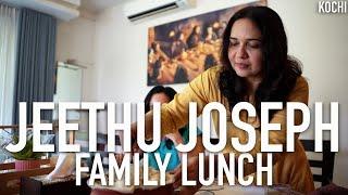 ദം ബിരിയാണി വീട്ടിൽ | Jeethu Joseph and Family enjoys Rice of Persia's  Chatti Dum Biriyani