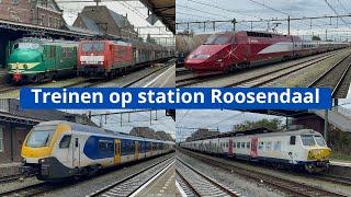 Treinen op station Roosendaal - 12 oktober 2024