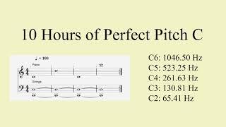 10 Hours of Perfect Pitch C