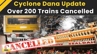 Cyclone Dana Update: Cyclone Dana to Make Landfall in Odisha On Friday; Over 200 Trains Cancelled