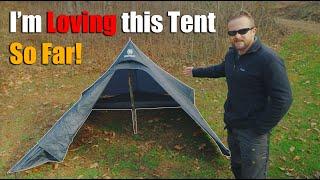 This Tent Has Impressed Me! OneTigris Tetra Tipi Tent Smaller Version - First Look and Preview