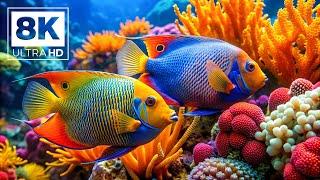 Ocean Life Harmony 8K  Dive into the Peaceful World Beneath the Sea - Zen Music for Inner Calm