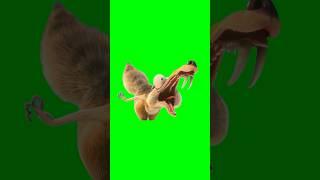 Green Screen Scrat Crying & Screaming Meme | Ice Age Meme