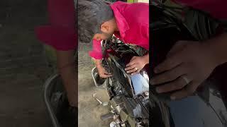 Old splendor bike ko banaya new black b6 bike #youtuber #instagram #splendor #hero
