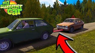 SATSUMA RESCUE - TOWED BY COUSIN GREEN CAR - My Summer Car Story [S3] #156 | Radex