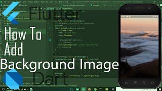 How to Flutter || How To add background Image