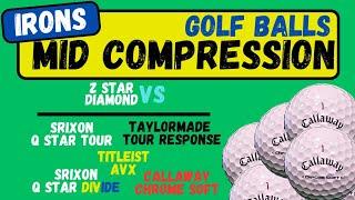 Are These Golf Balls Good Enough? MID Compression - Iron Spin