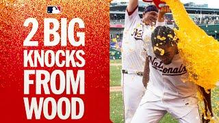 James Wood reaches 20 homers! (2 homer game including a WALK-OFF HOMER to get to 20!)