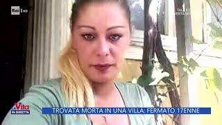 Trovata morta in una villa: fermato 17enne - La Vita in diretta 27/09/2024