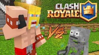 МАЙНКРАФТ ПРОТИВ КЛЕШ РОЯЛЬ | КТО ПОБЕДИТ? | MINECRAFT VS CLASH ROYALE Мультик НА РУССКОМ!