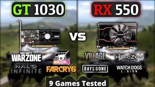 RX 550 vs GT 1030 | Which One Is Better??