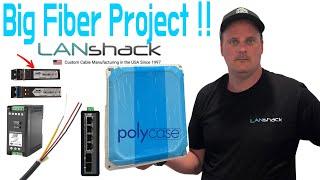 EPIC !! LanShack Hybrid Fiber Project !! @atlanshack