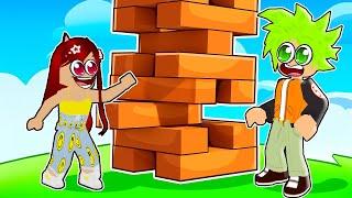 mACIEK vs RUUUZIA w JENGA ROBLOX