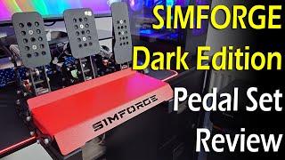 SIMFORGE Dark Edition Pedal Set Review 