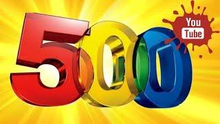 500 ПОДПИСЧИКОВ!