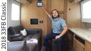 Walk Through 2018 33FB Classic Airstream Luxury Travel Trailer RV Camper