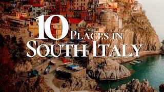 10 Most Beautiful Places to Visit in Southern Italy 4K  | Where to Travel in Italy