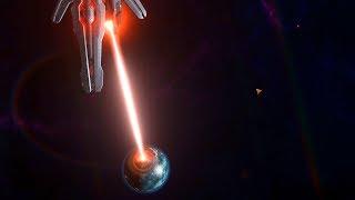 Colossus destroys a planet - Stellaris