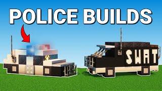 10+ POLICE Build Hacks in Minecraft