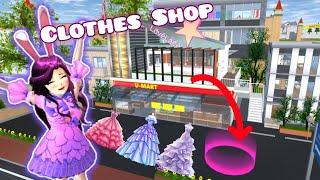 LoveLace • New clothes shop • Vlog • SAKURA School simulator [PROPS ID]