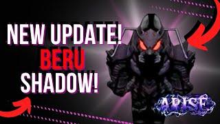 BERU Shadow! *NEW UPDATE* | Arise Crossover (Roblox)