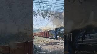 Steam Engine Train Watercolor Painting | #Shorts #BipulArt