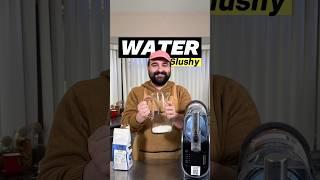 Tasting slushy base by itself