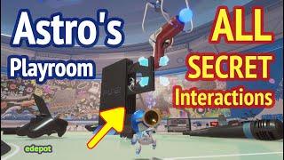 All Secret Interactions in Astro's Playroom for PS5: All Artifacts and All Wall Puzzle Pieces (100%)