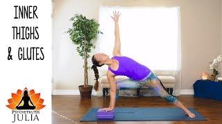 Julia B Yoga #3 Complete Beginners Yoga For Inner Thighs & Glutes