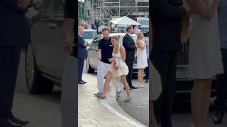 Millionaire lovely couple arriving in Ferrari at Hotel Paris #monaco #luxury #trending#lifestyle#fyp