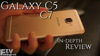 Samsung Galaxy C7 & C5 In-depth Review & Comparison!
