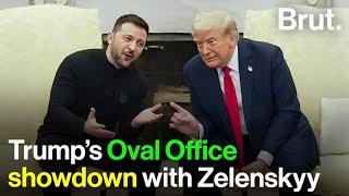 Donald Trump meets Ukrainian President Volodymyr Zelenskyy