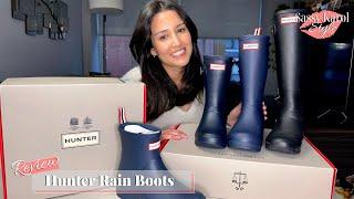 Review: Hunter Rain Boots | Play Short, Play Tall, Tour Short, Original Tall | Try Ons + Wear Update